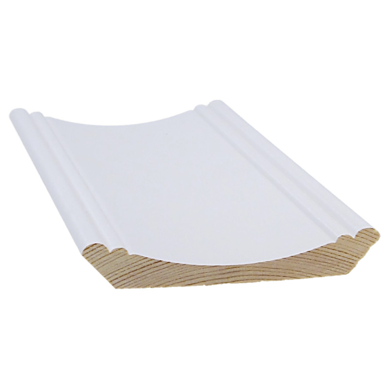 Kattolista Cent 15 x 95 x 3300 mm 5 kpl koriste valkoinen