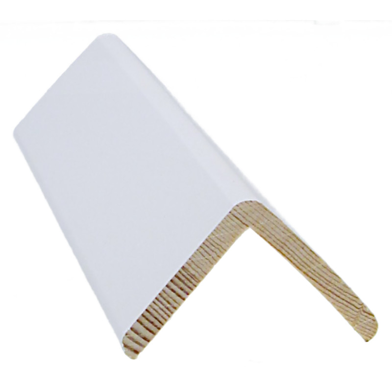 Reunalista Cent 40 x 40 / 35 x 3300 mm, valkoinen