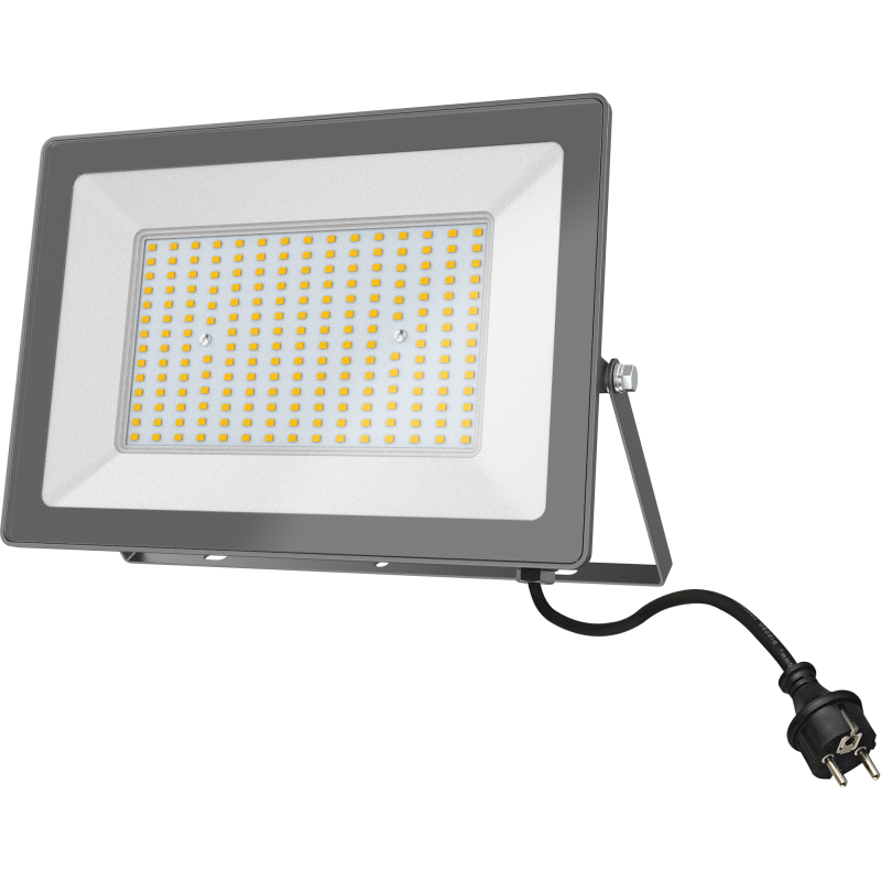 LED-valonheitin 150W 4000K 14250lm IP44 harmaa