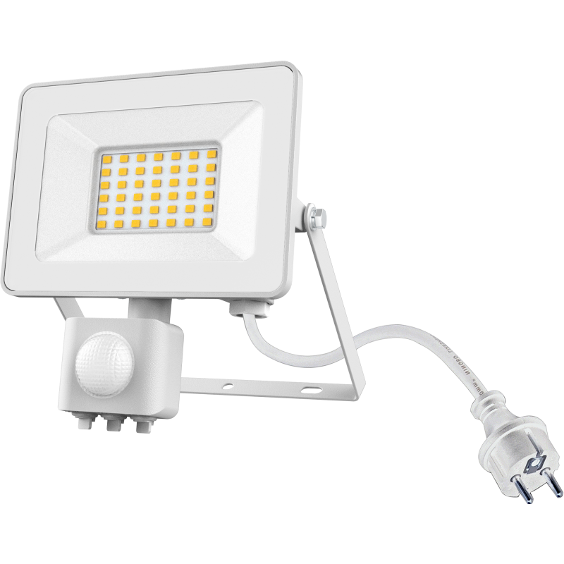 LED-valonheitin Led Energie 30W PIR 4000K 3000lm IP44 valkoinen
