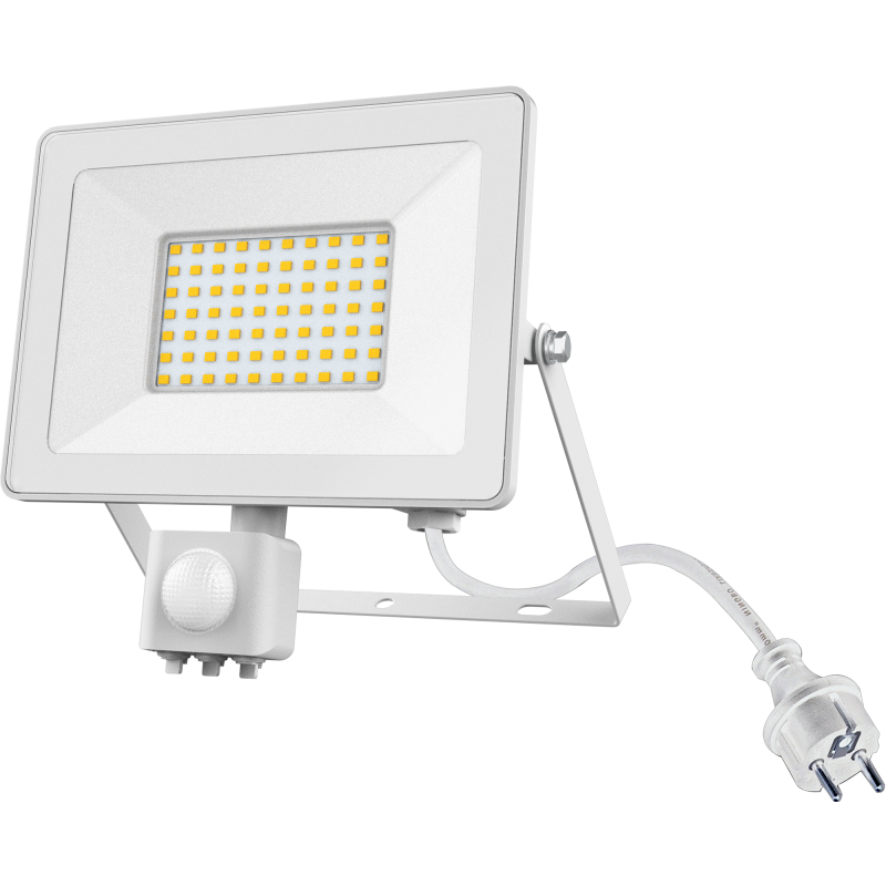 LED-valonheitin Led Energie 50W PIR 4000K 4750lm IP44 valkoinen