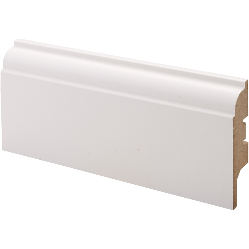 Jalkalista Maler Koski MDF Valkoinen E0 16x65x2750, 5 kpl