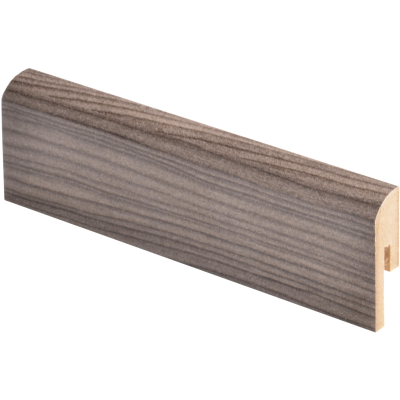 Jalkalista R10 12 x 42 x 2750 mm, harmaa tammi, 10 kpl