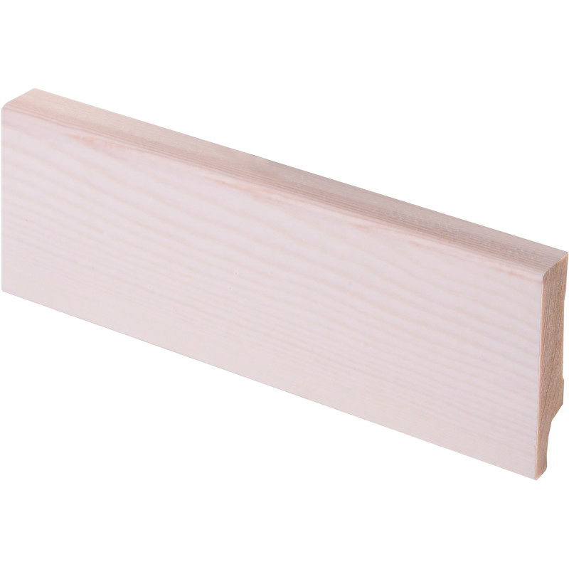 Jalkalista Smart Aava Valkolakattu 12x42x3300, 10 kpl