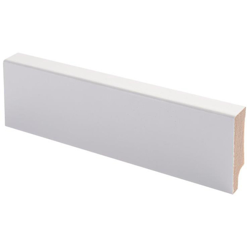 Jalkalista ART Aava R2 Mel Valkoinen 12x42x2700, 10 kpl