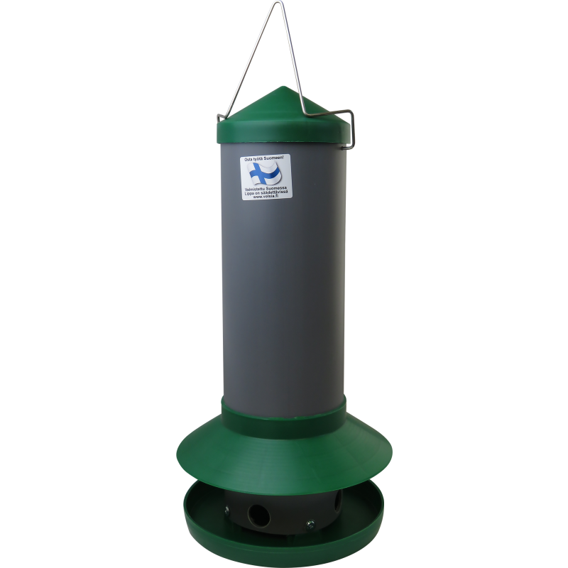 Ruokinta-automaatti Velsia 5 l harmaa