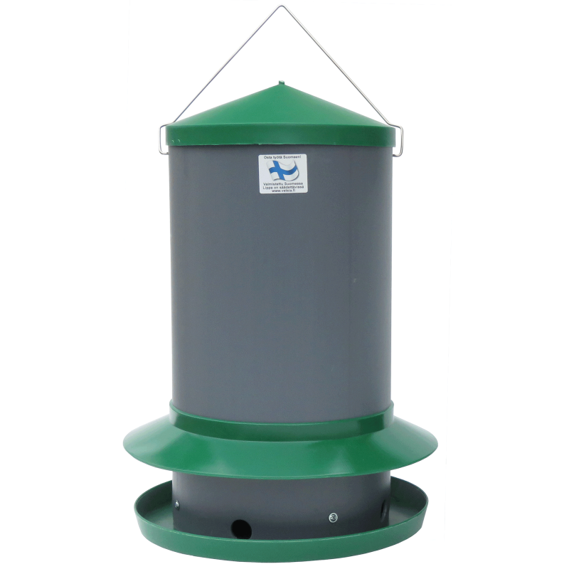 Ruokinta-automaatti Velsia 25 l harmaa