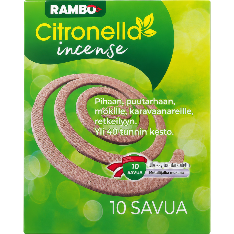 Terassisavu Rambo 10 kpl