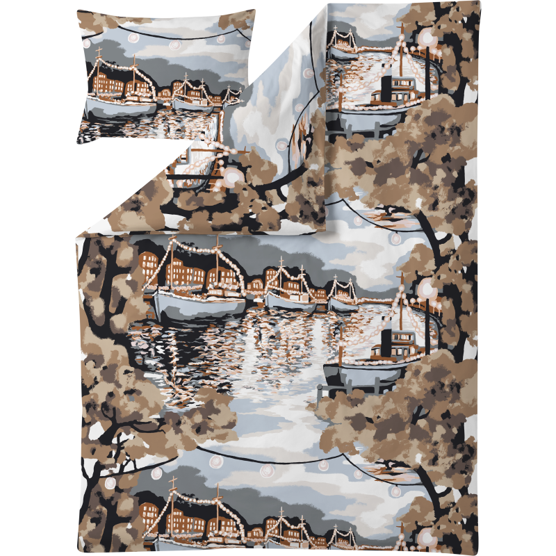 Pussilakanasetti Vallila 150 x 210 cm Ilta pastelli