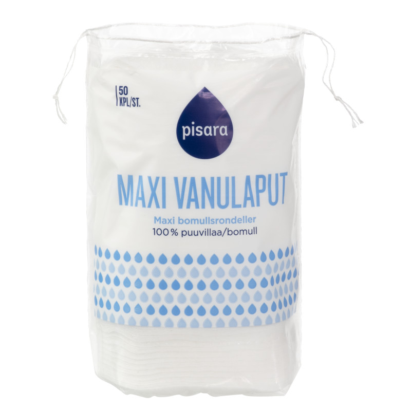 Vanulappu 50 kpl Maxi 