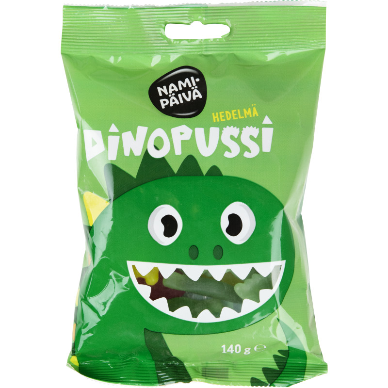 Dinopussi Namipäivä 140 g hedelmämakeinen