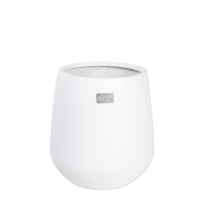 Ulkoruukku Parco Gabi 28 cm, valkoinen