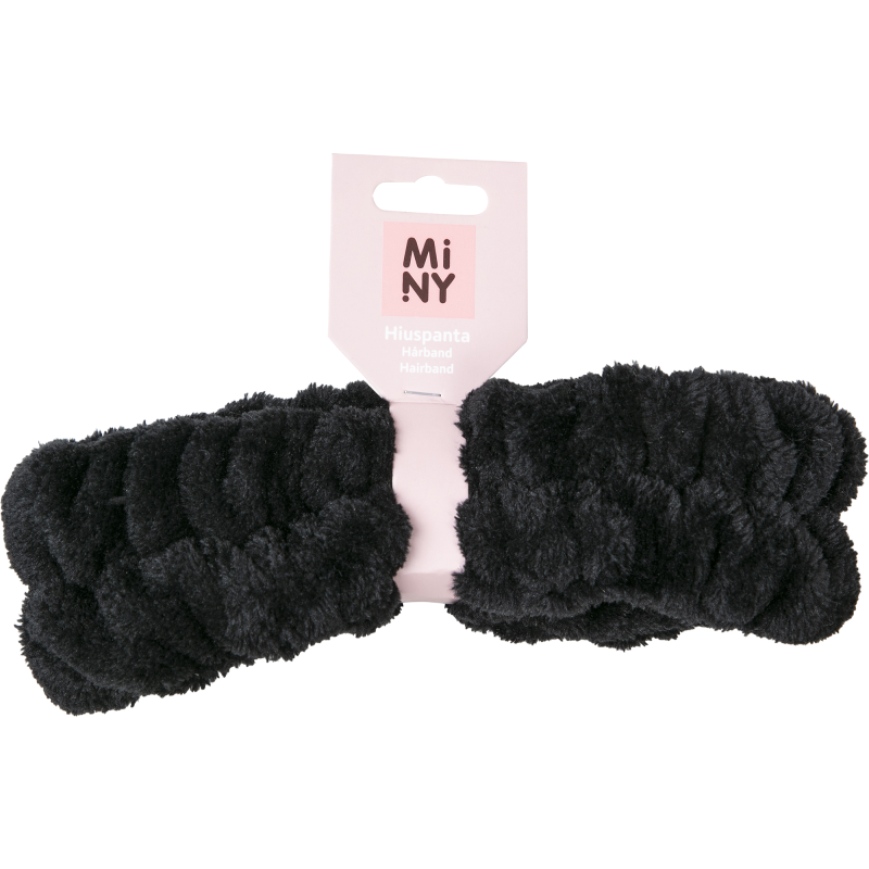 Hiuspanta Miny musta