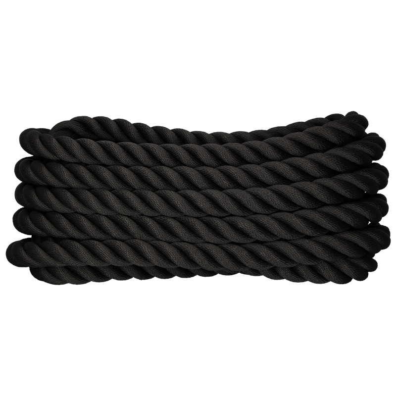 Kaideköysi 35 mm x 10 m PP harmaa