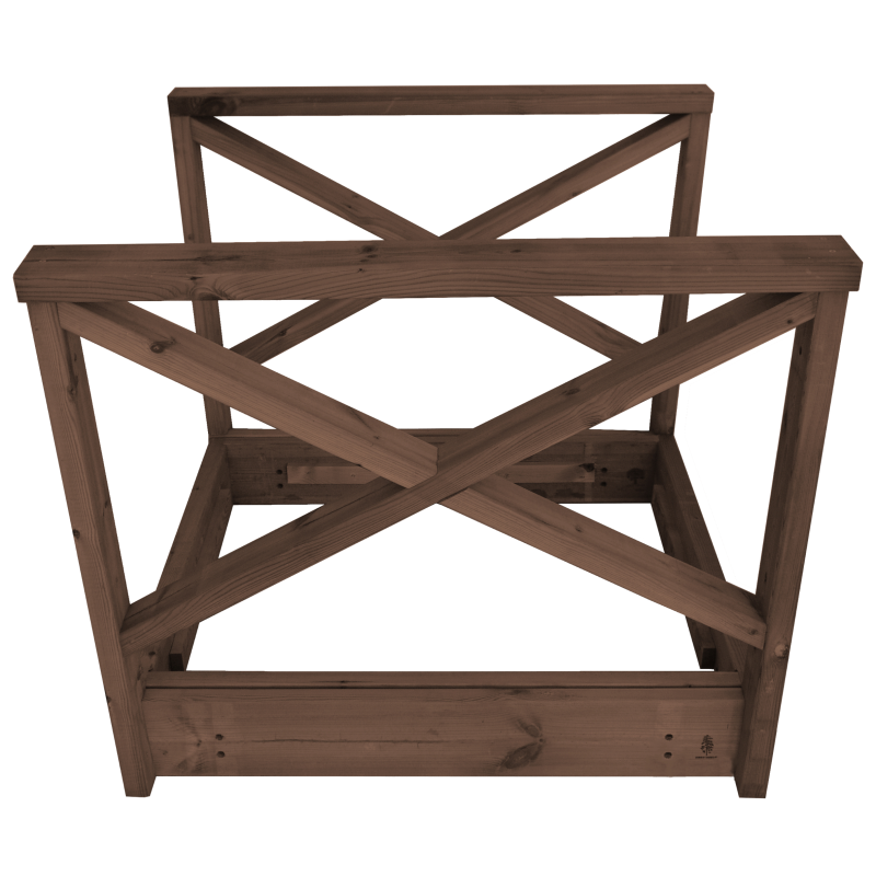 Kaarisiltaelementti Tammisto ruskea