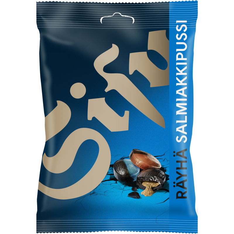 Sisu Räyhä 160 g salmiakkipussi