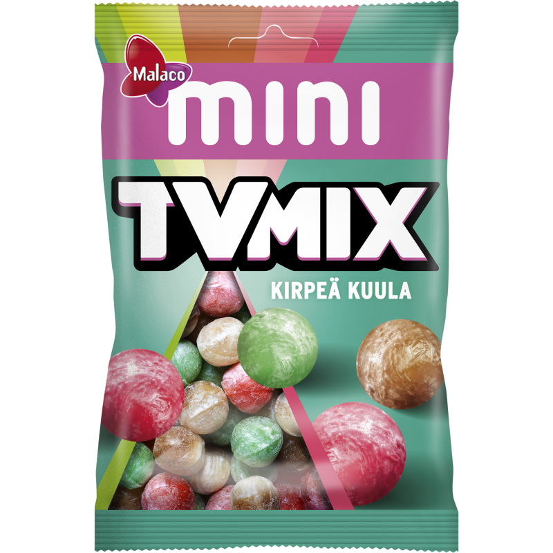 TV Mix Malaco 90 g Mini kirpeä kuula