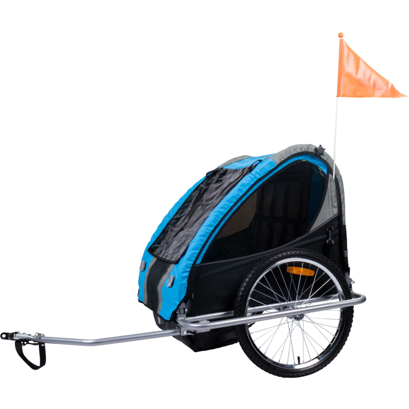 Polkupyörän peräkärry Trekker 1-2 lapselle