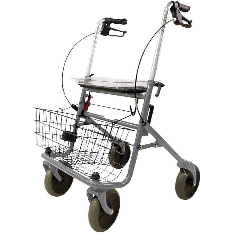 Rollaattori Arvo, harmaa