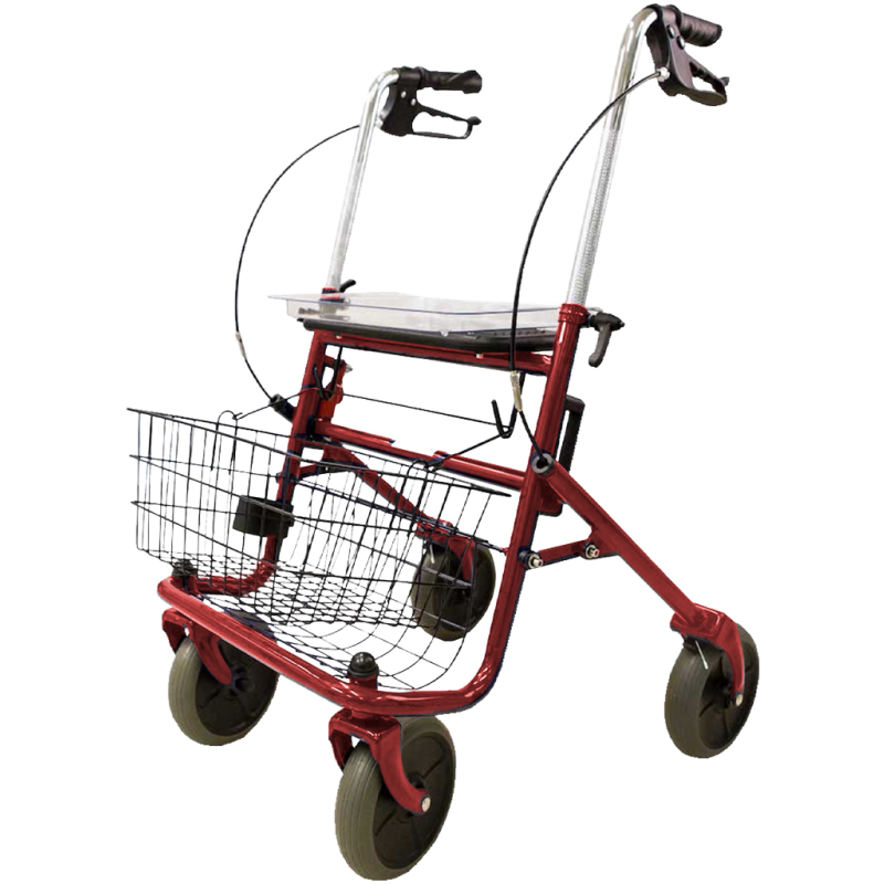 Rollaattori Arvo, punainen