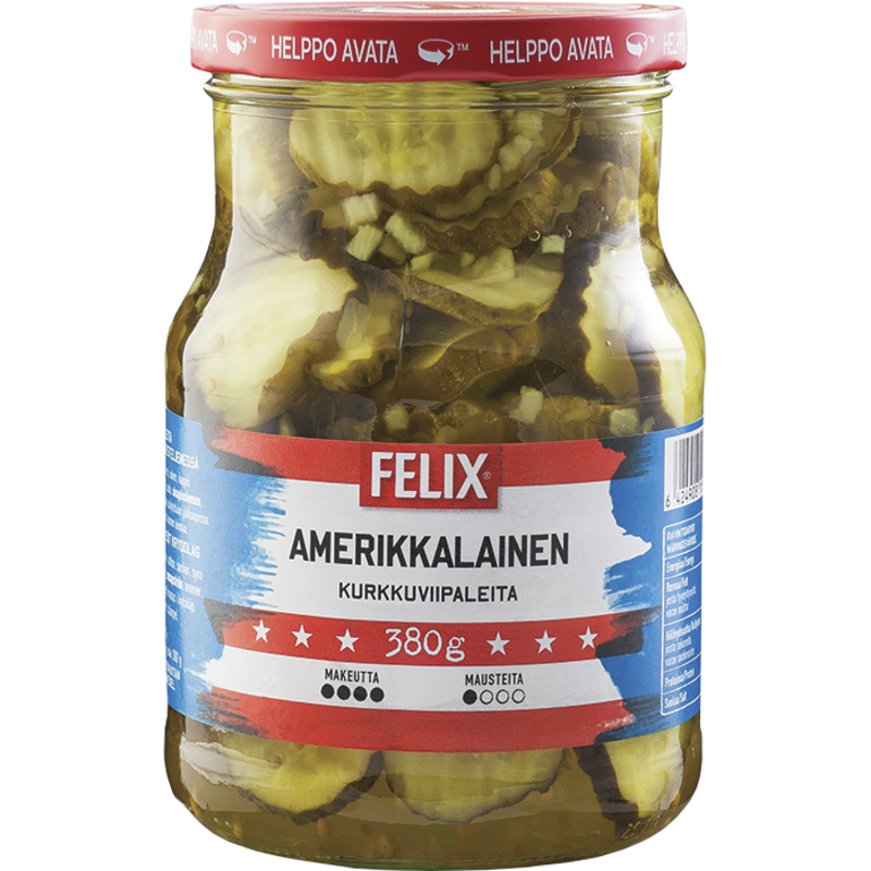 Kurkkuviipale Felix  730 / 380 g Amerikkalainen
