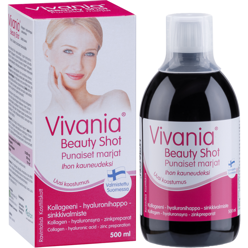 Beauty Shot Vivania 500 ml punaiset marjat