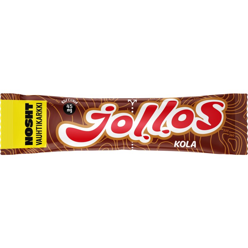 Jollos vauhtikarkki Nosht 52 g kola