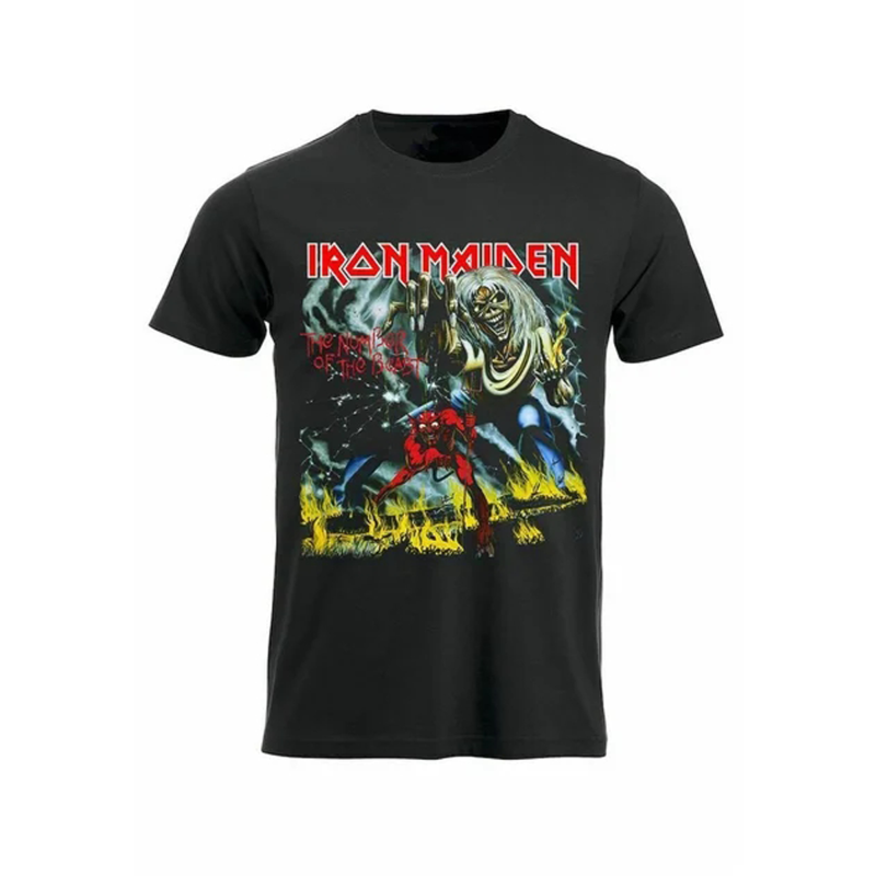 T-paita Iron Maiden Number of the beast