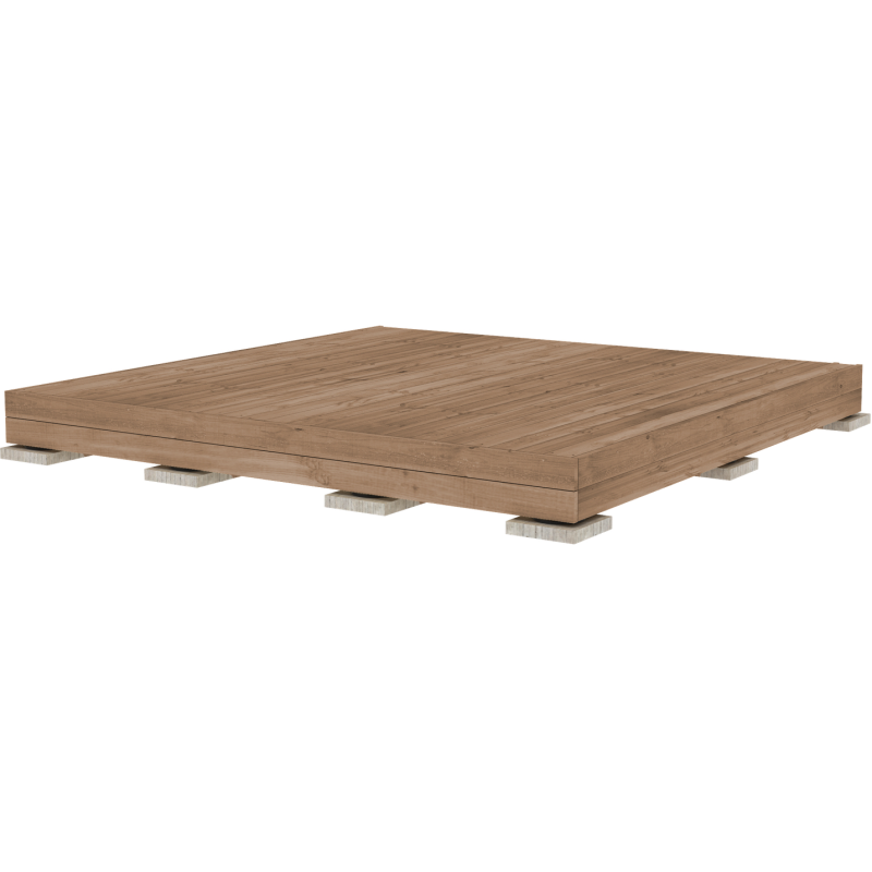 Valmisterassi Patio Terassit Classic 2x3 kestopuu