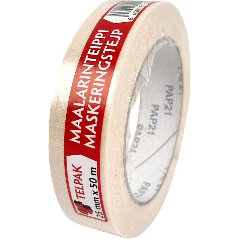 Maalarinteippi Telpak 25 mm x 50 m SK