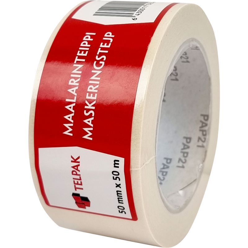 Maalarinteippi Telpak 50 mm x 50 m SK