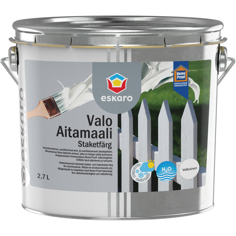 Aitamaali Eskaro Valo 2,7 l, valkoinen
