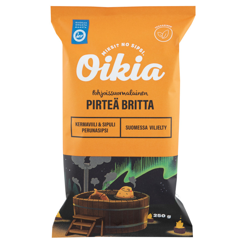 Perunalastu Oikia 250 g Pirteä Britta