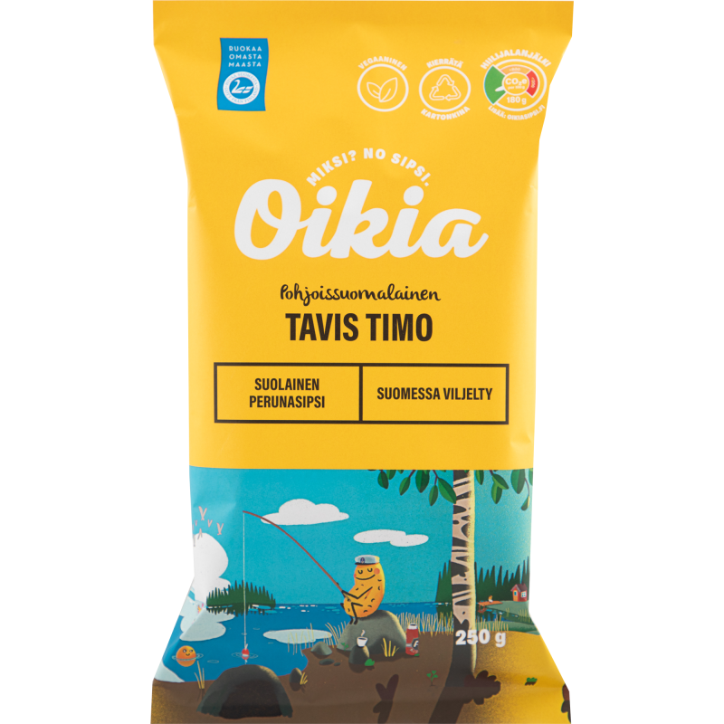 Perunalastu Oikia 250 g Tavis Timo