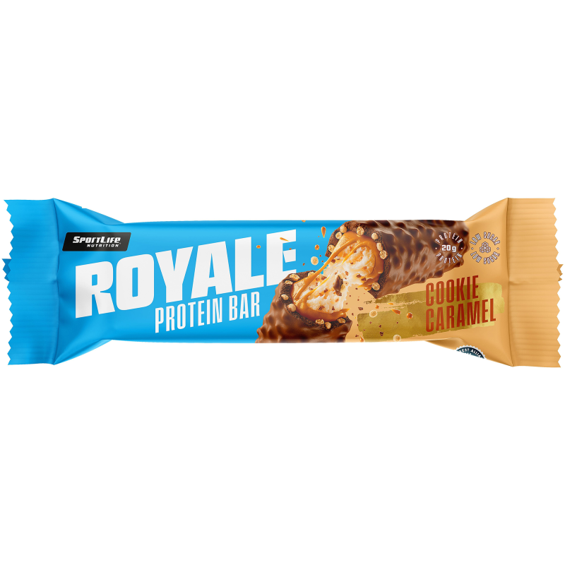 Proteiinipatukka SportLife 60 g Royale Cookie Caramel