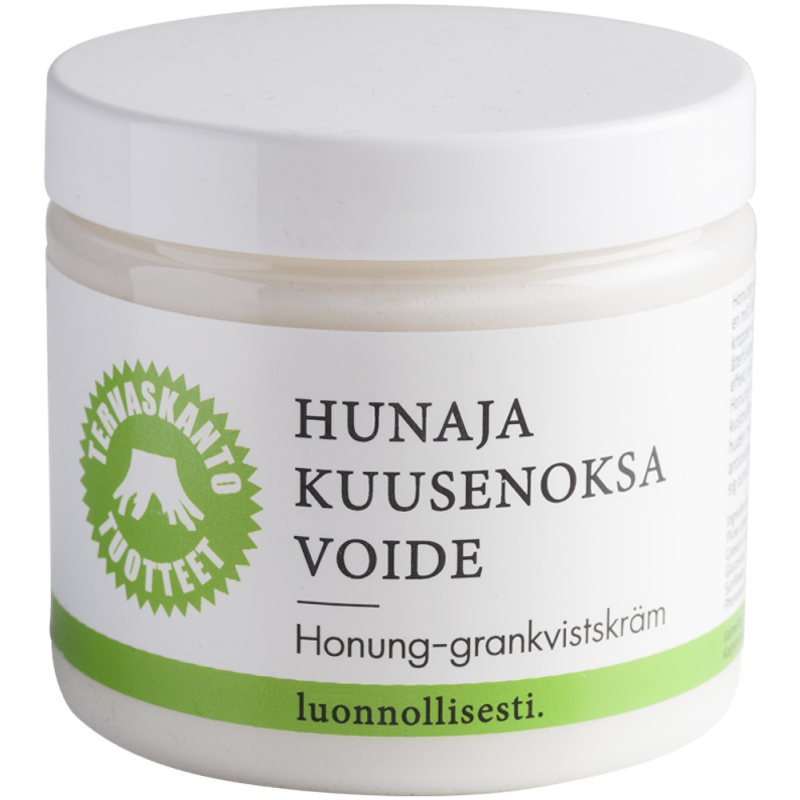 Hunaja-kuusenoksavoide Tervaskanto 200 ml vartalolle
