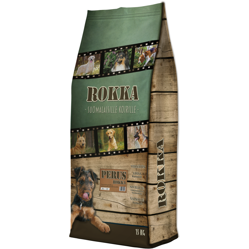 Koiranruoka Rokka 15 kg Perus