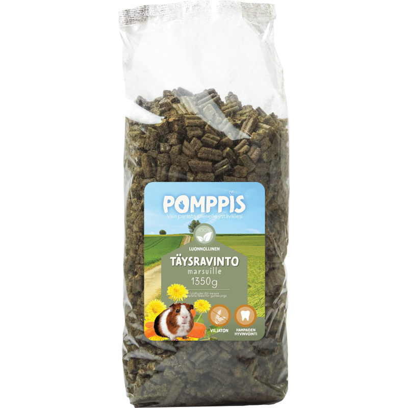 Marsun täysravinto Pomppis 1350 g viljaton