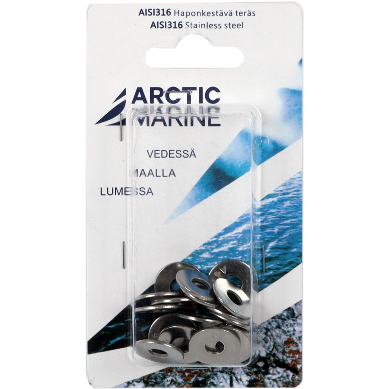 Korialuslevy Arctic Marine DIN9021 M6 A4