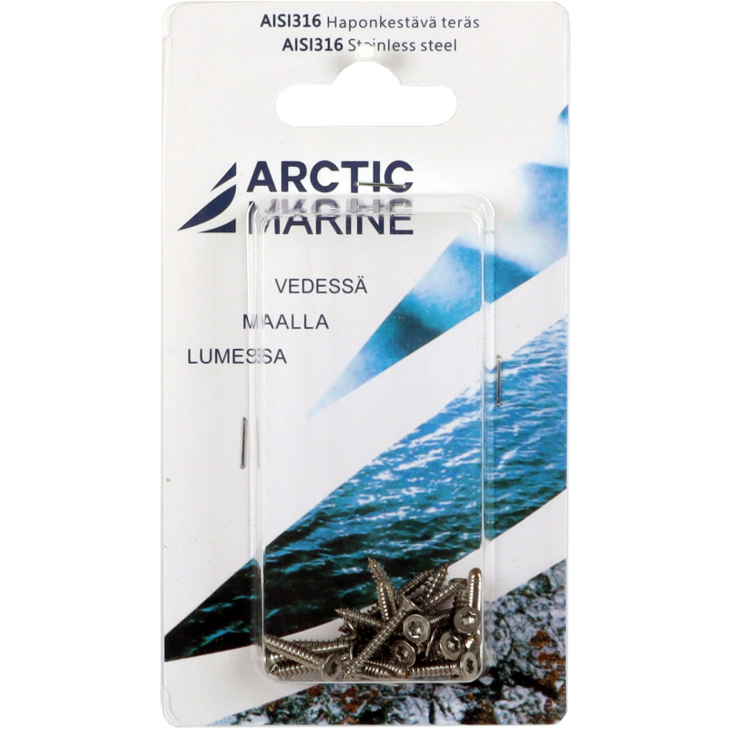Levyruuvi Arctic Marine DIN7982 3,5x16 A4, 25 kpl