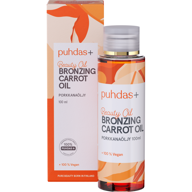 Porkkanaöljy Puhdas+ 100 ml Bronzing