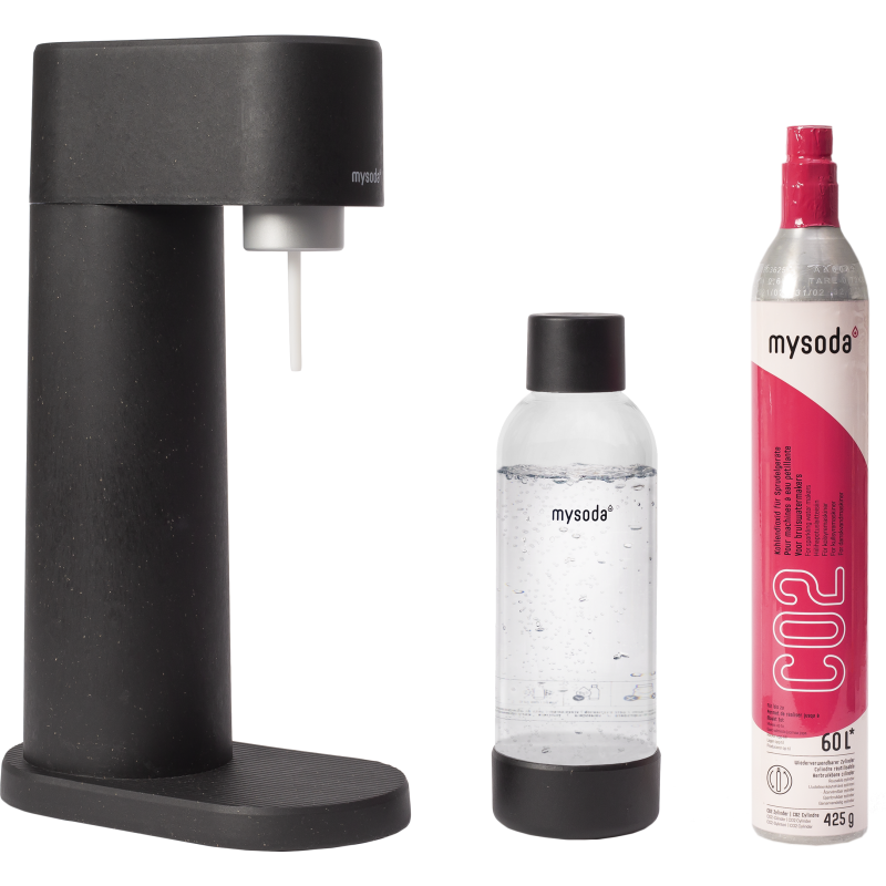 Hiilihapotuslaite Mysoda Woody Black