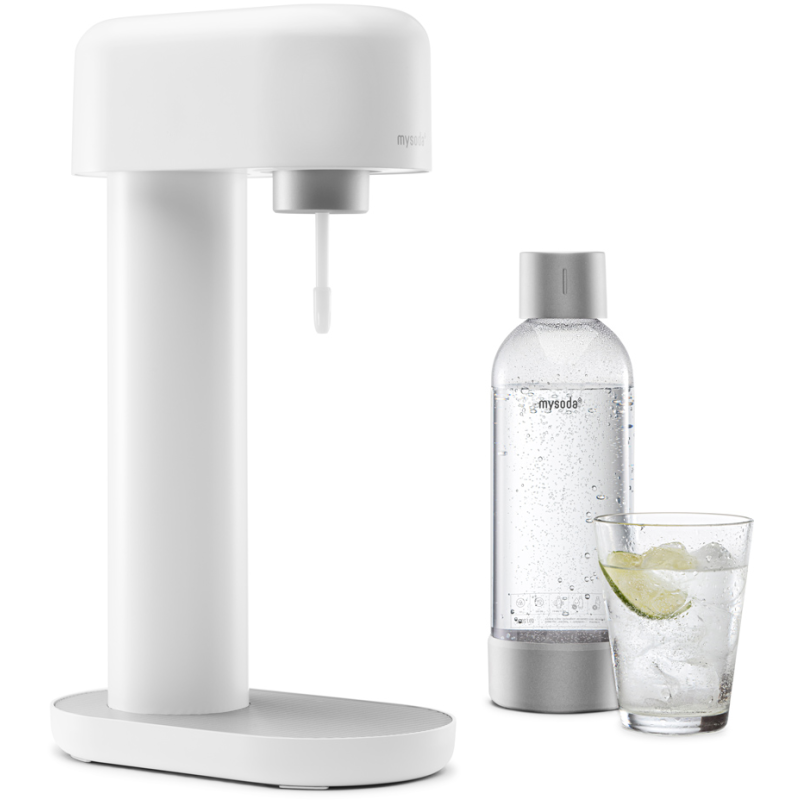 Hiilihapotuslaite Mysoda Ruby valkoinen sis. kaasun