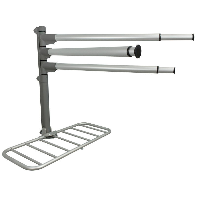 Tuuletusteline Duster XL harmaa