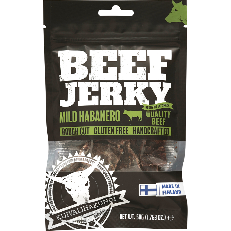 Kuivaliha Kuivalihakundi 50 g Beef Jerky Habanero