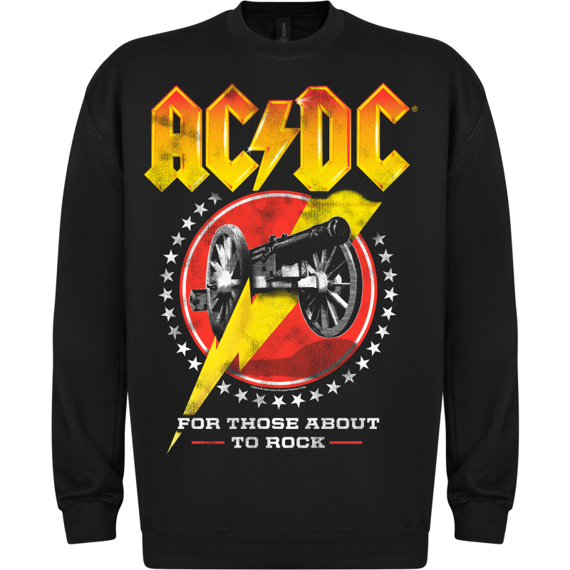 Aikuisten bändicollege AC/DC For Those About to Rock Sweatshirt