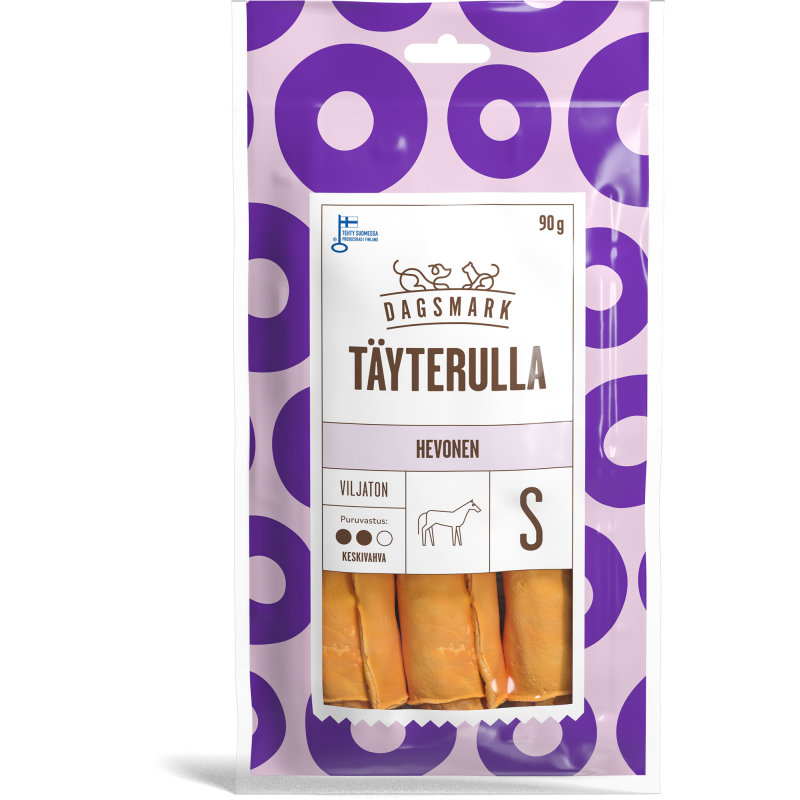 Täyterulla Dagsmark 90 g hevonen S
