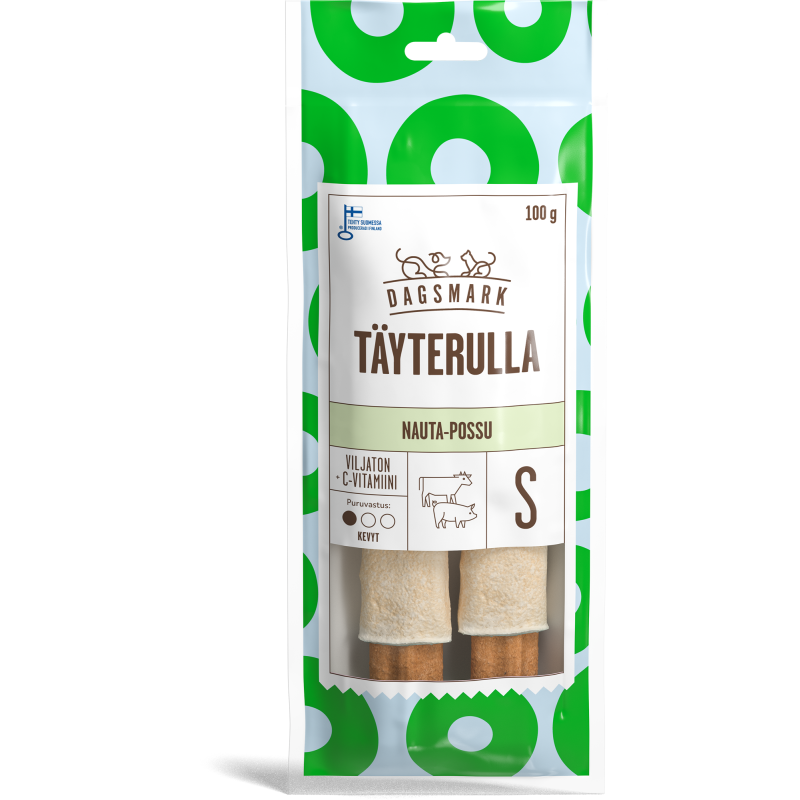 Täyterulla Dagsmark 100 g nauta-possu S