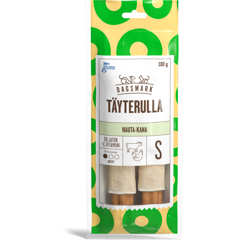 Täyterulla Dagsmark 100 g nauta-kana S
