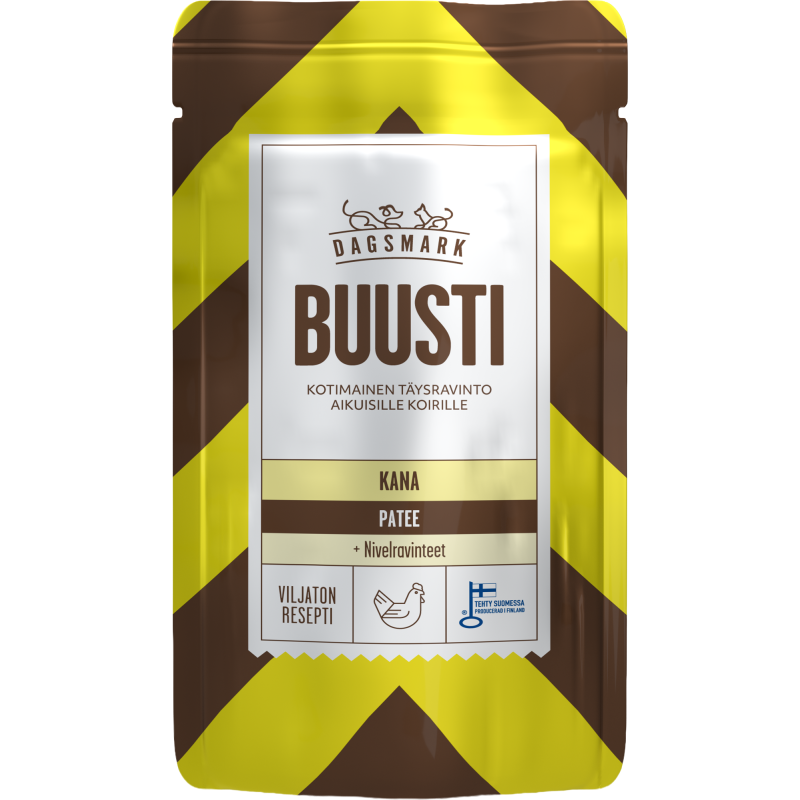 Koiranruoka Dagsmark 90 g Buusti kana patee